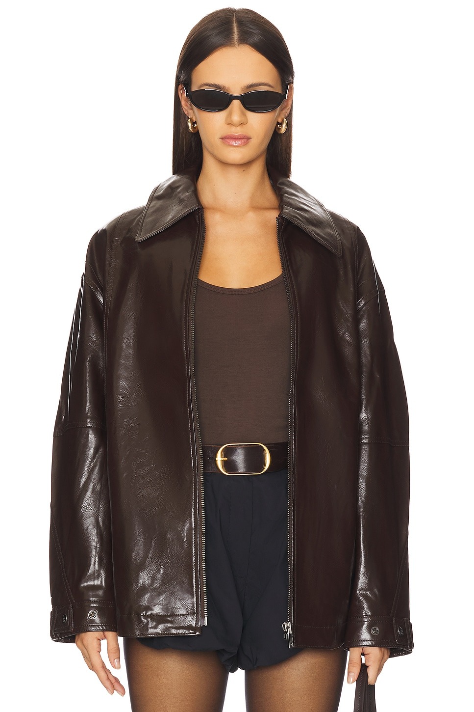 Free People, Sloane Faux Leather Jacket
