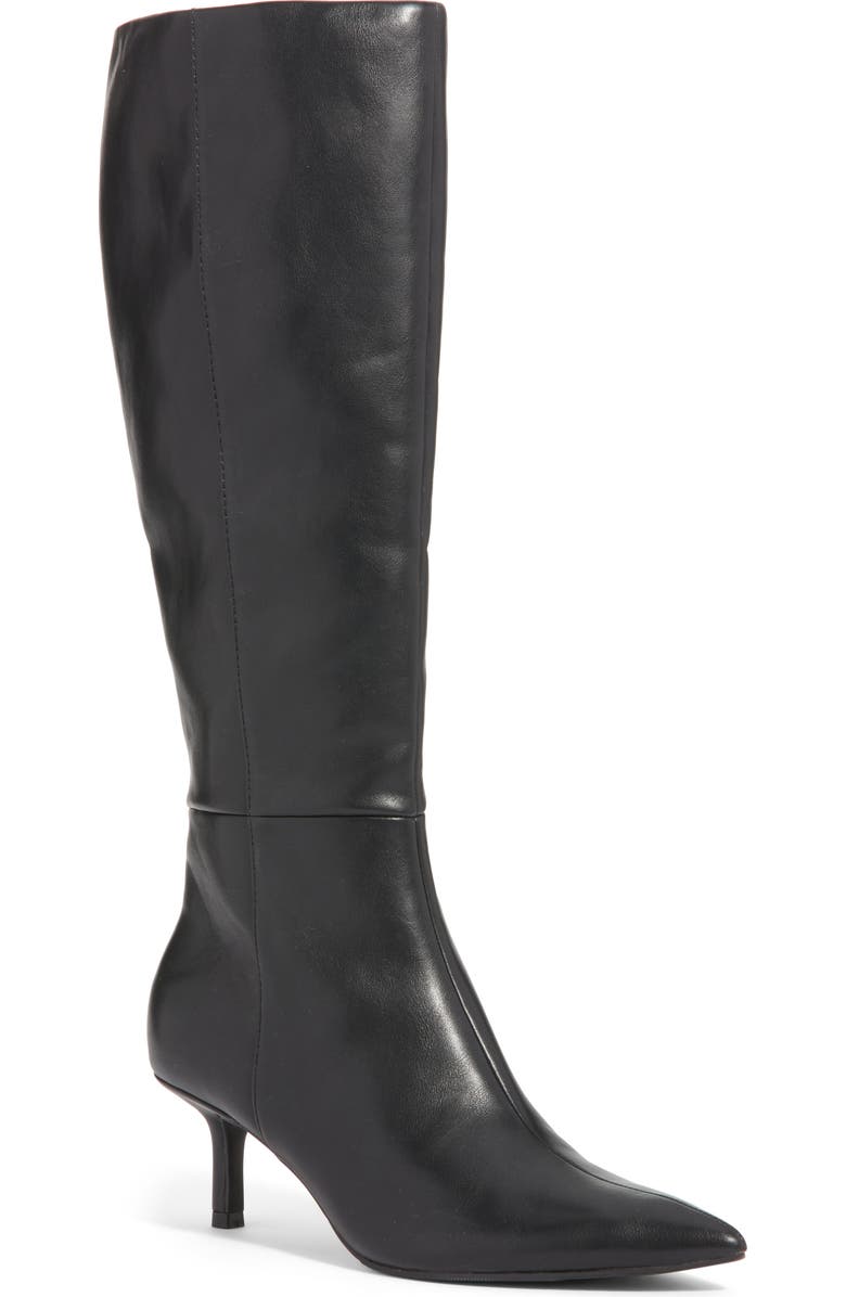 Elara Pointed Toe Knee High Boot