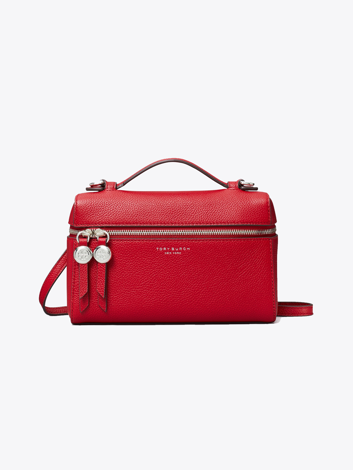 Romy Slim Top Handle Bag in Brown, Size Os