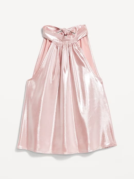 Satin Shine Halter Top