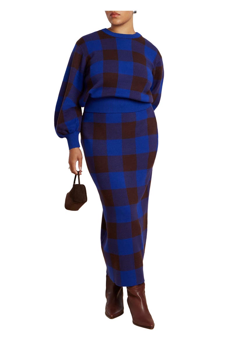 Intarsia Sweater Skirt