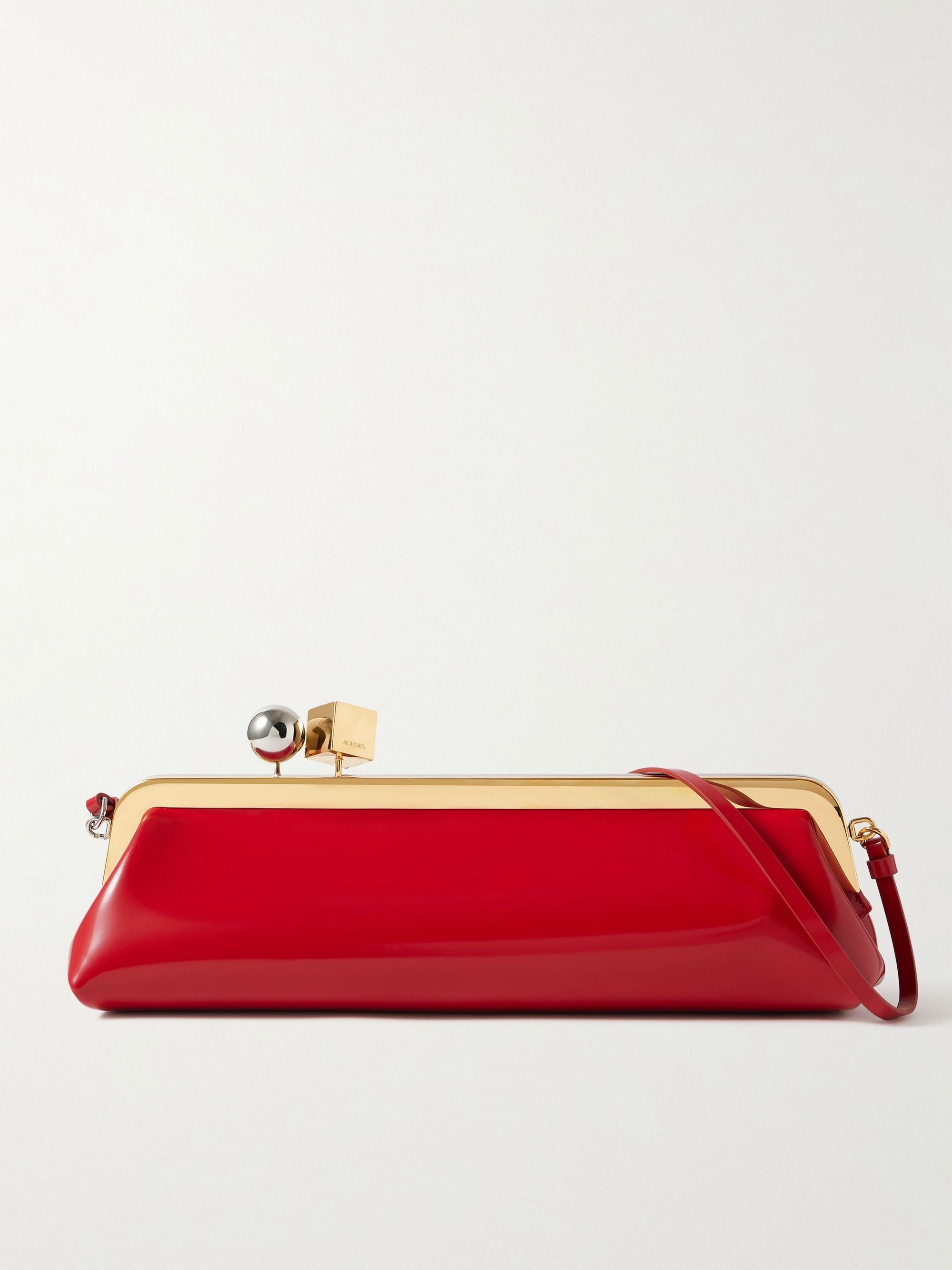 net-a-porter, Le Salon leather clutch