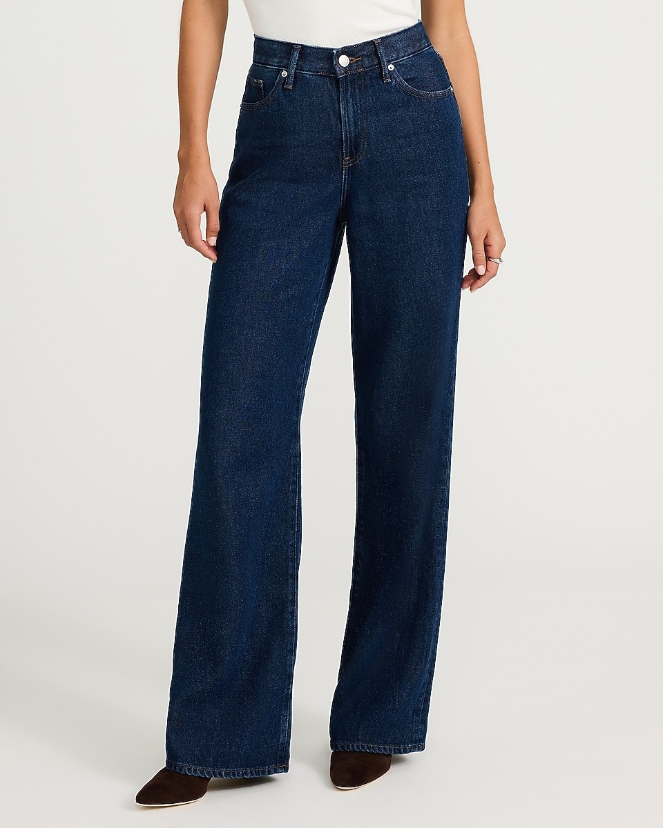 Agolde Dame High Rise Wide Leg No Cuff Jeans