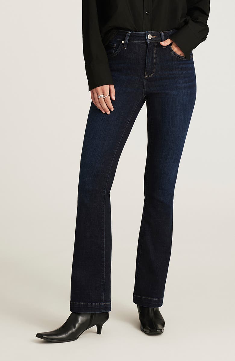 Sydney Mid Rise Flare Jeans