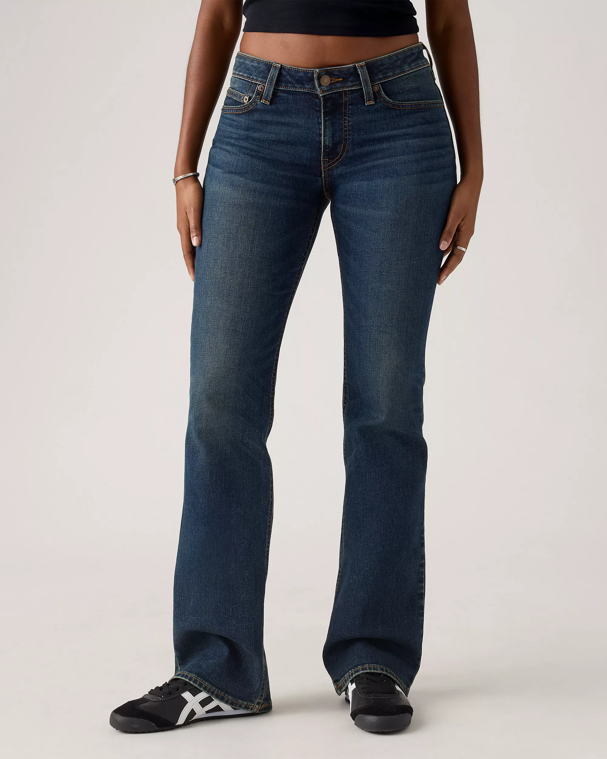 Levi's, Superlow Bootcut Jeans in Sweep Down