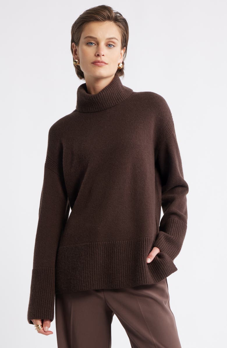 Wool &amp;amp; Cashmere Turtleneck Sweater