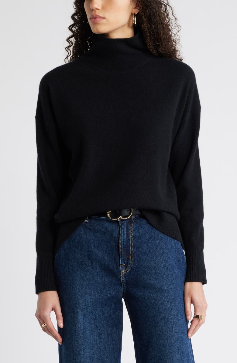 Oversize Cashmere Turtleneck Sweater