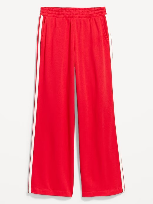 High-Waisted Socomfy Wide-Leg Sweatpants
