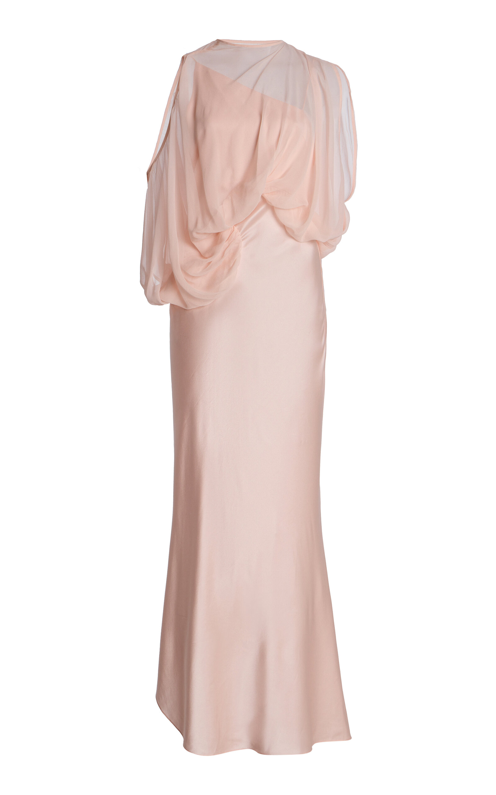 Cumulus Silk Midi Dress