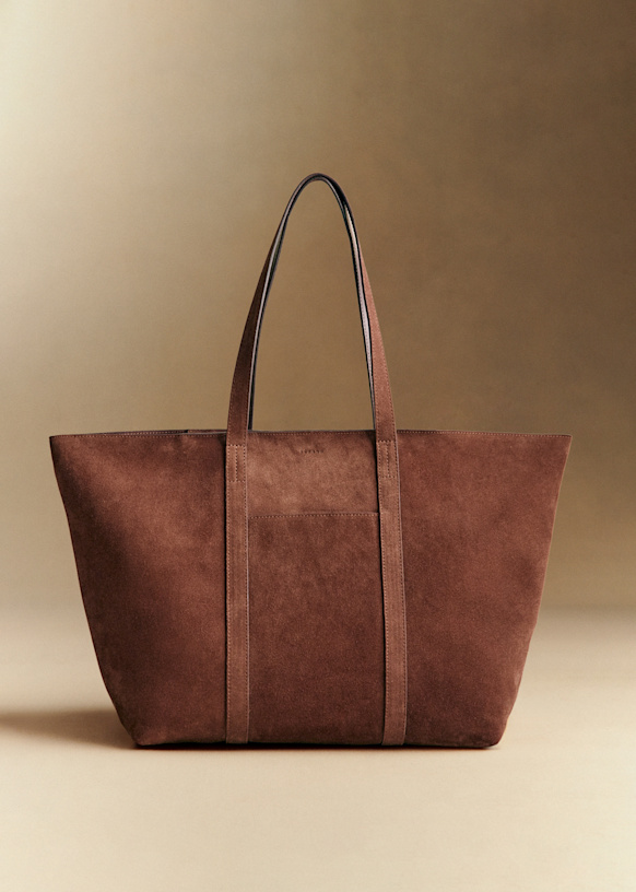 Gabin Bag - Chocolate - Bovine Leather - S&amp;eacute;zane