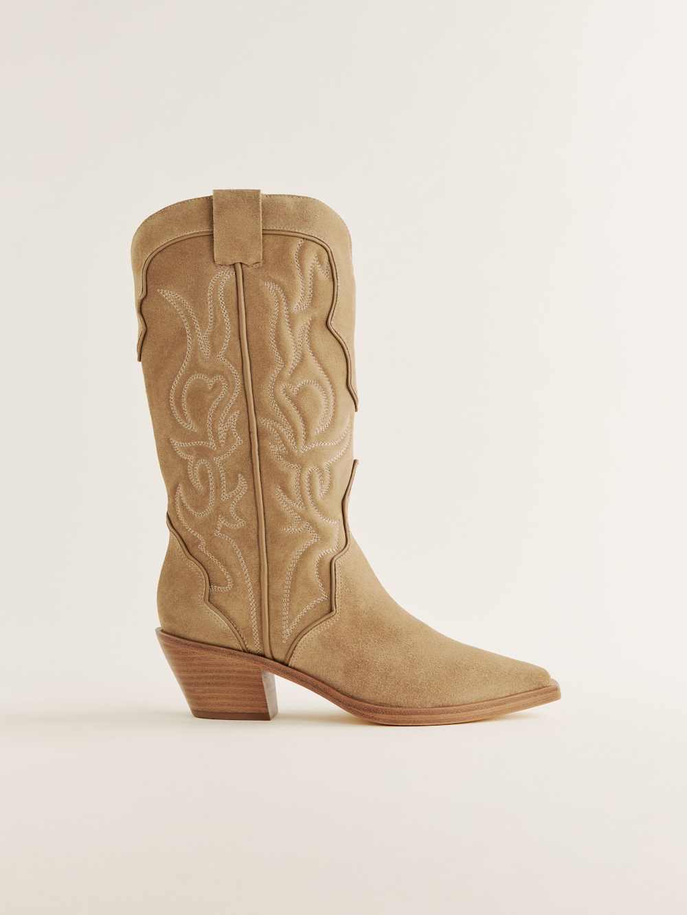 Olive Western Boot