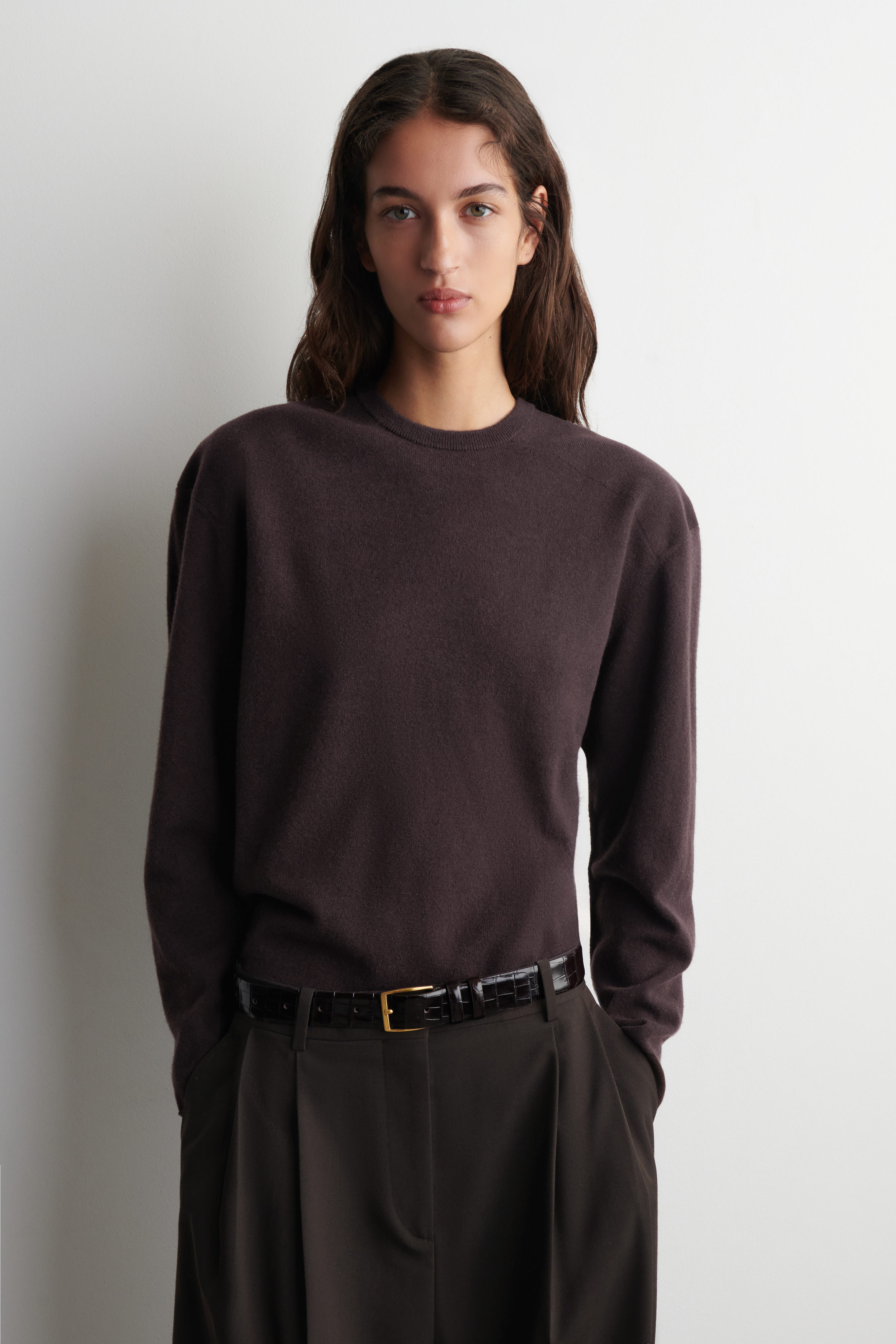Merino Wool Crew-Neck Sweater