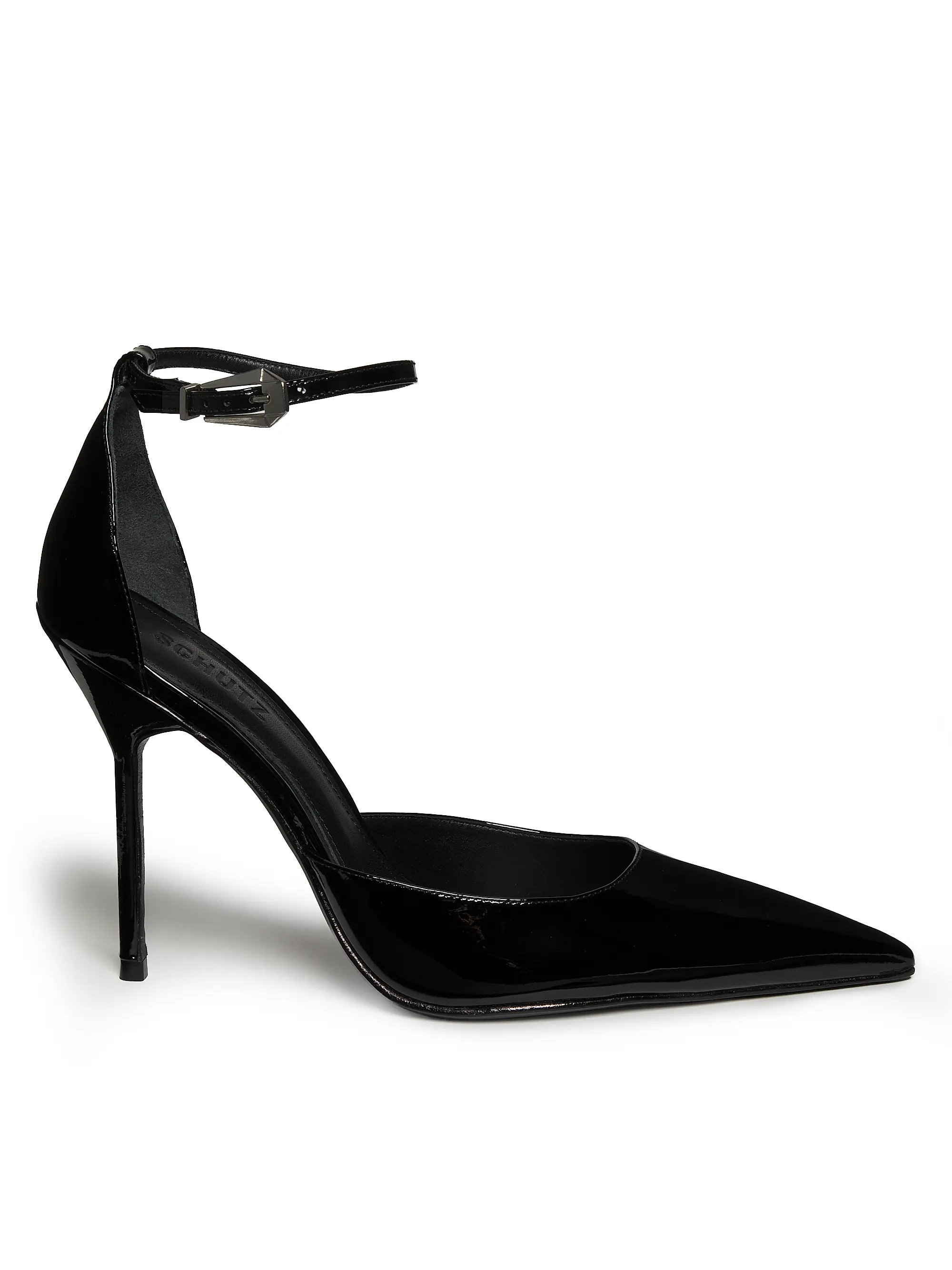 Lena 100mm Patent Leather Pumps