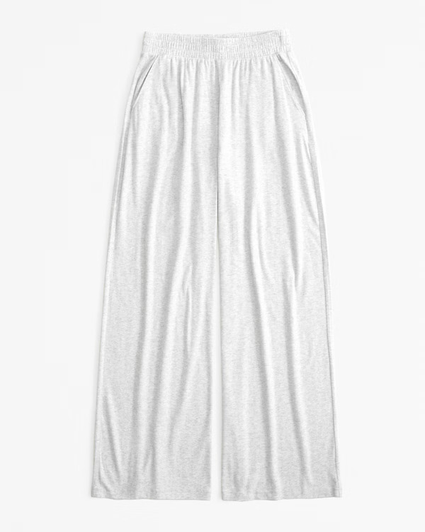 Lounge Brushed Wide Leg Sweatpant