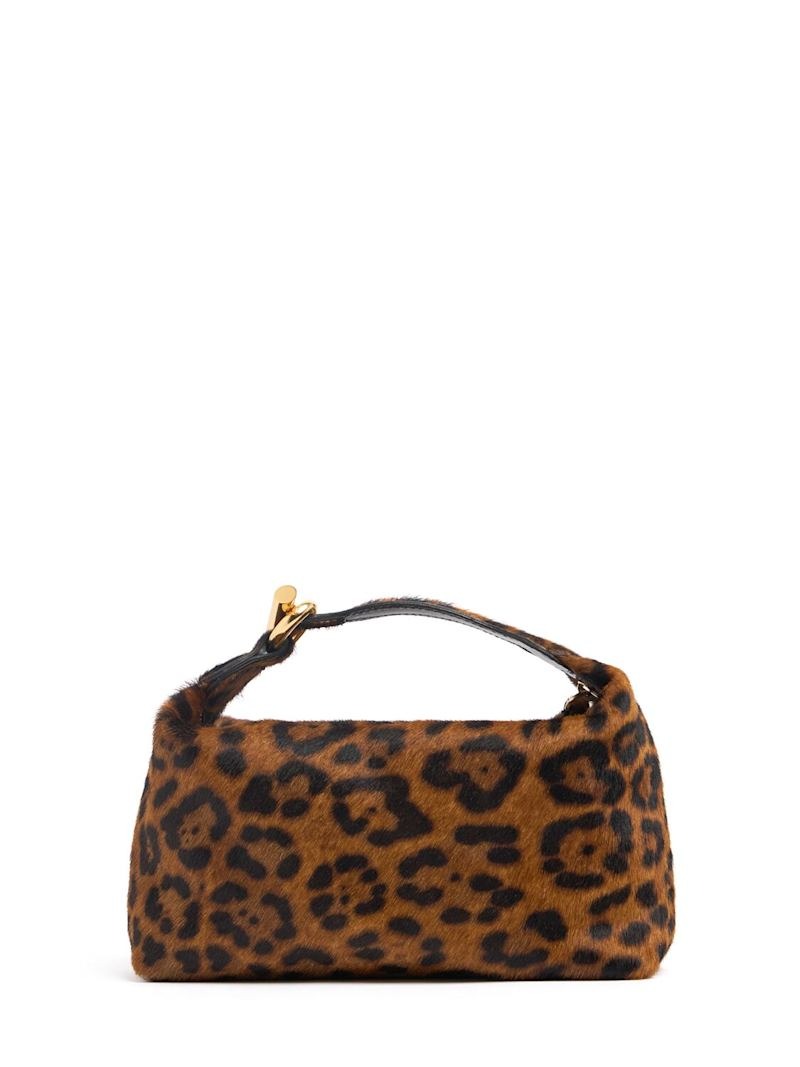 Liffner, Micro Pillow Printed Ponyskin Pouch