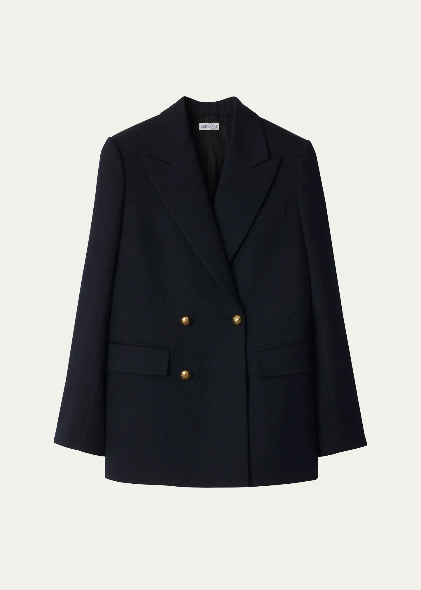 Burberry, Double-Breasted Wool Jacket