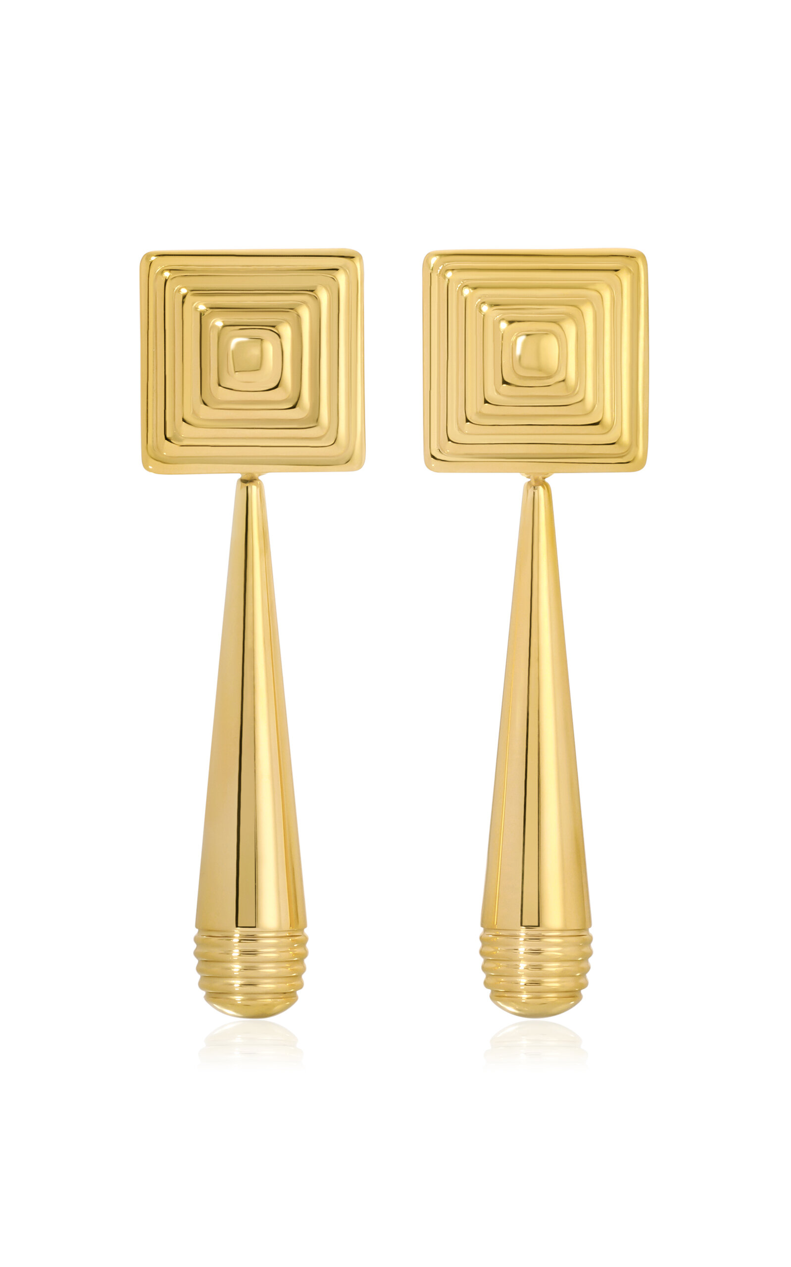 Iris 18k Gold-Plated Earrings