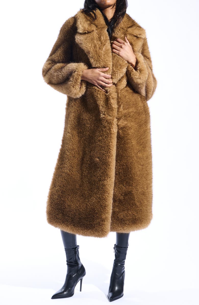 Faux Fur Coat