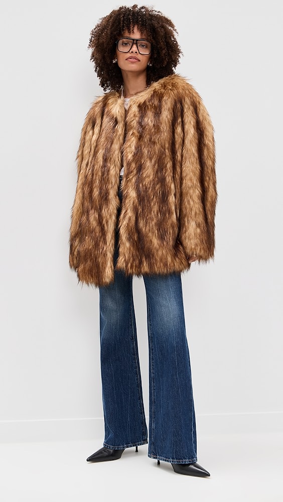 A.l.c. Bria Faux Fur Coat