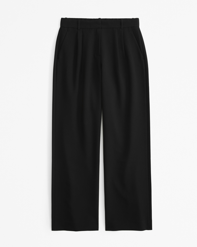 Curve Love A&amp;amp;f Sloane Low Rise Tailored Wide Leg Pant