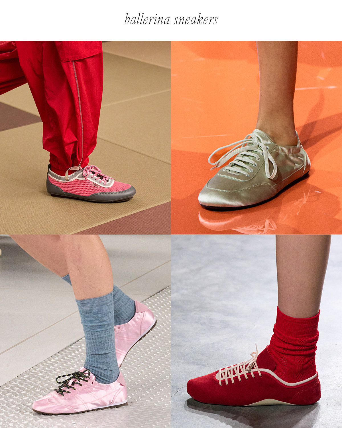 2026 shoe trends from the spring/summer 2026 runways