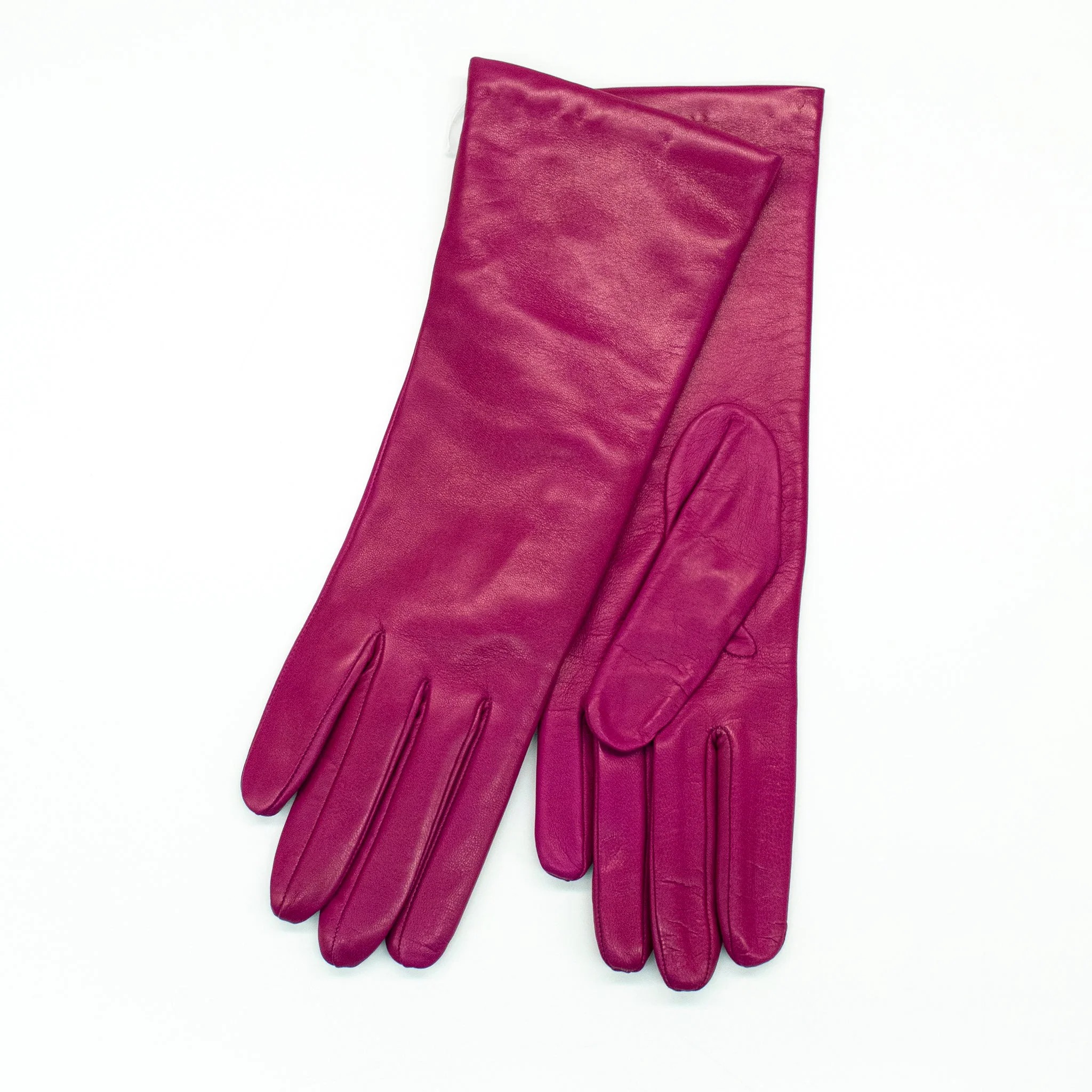 Wearing Concious, Above Wrist Classic Italian Nappa Leather Gloves