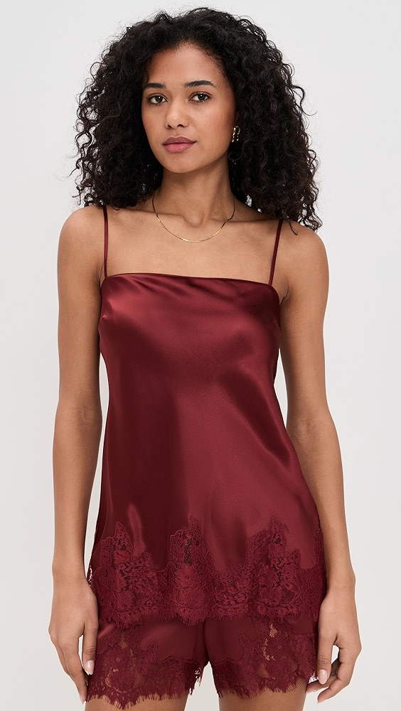 Reformation Carolina Silk Top