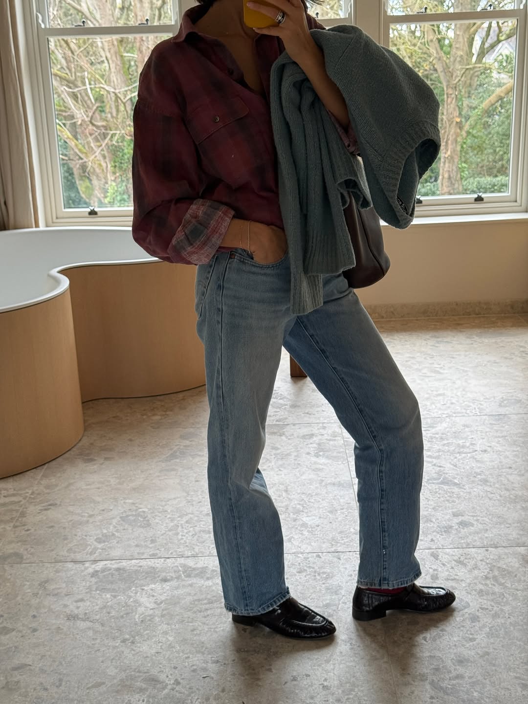 woman wearing denim outfit 2026