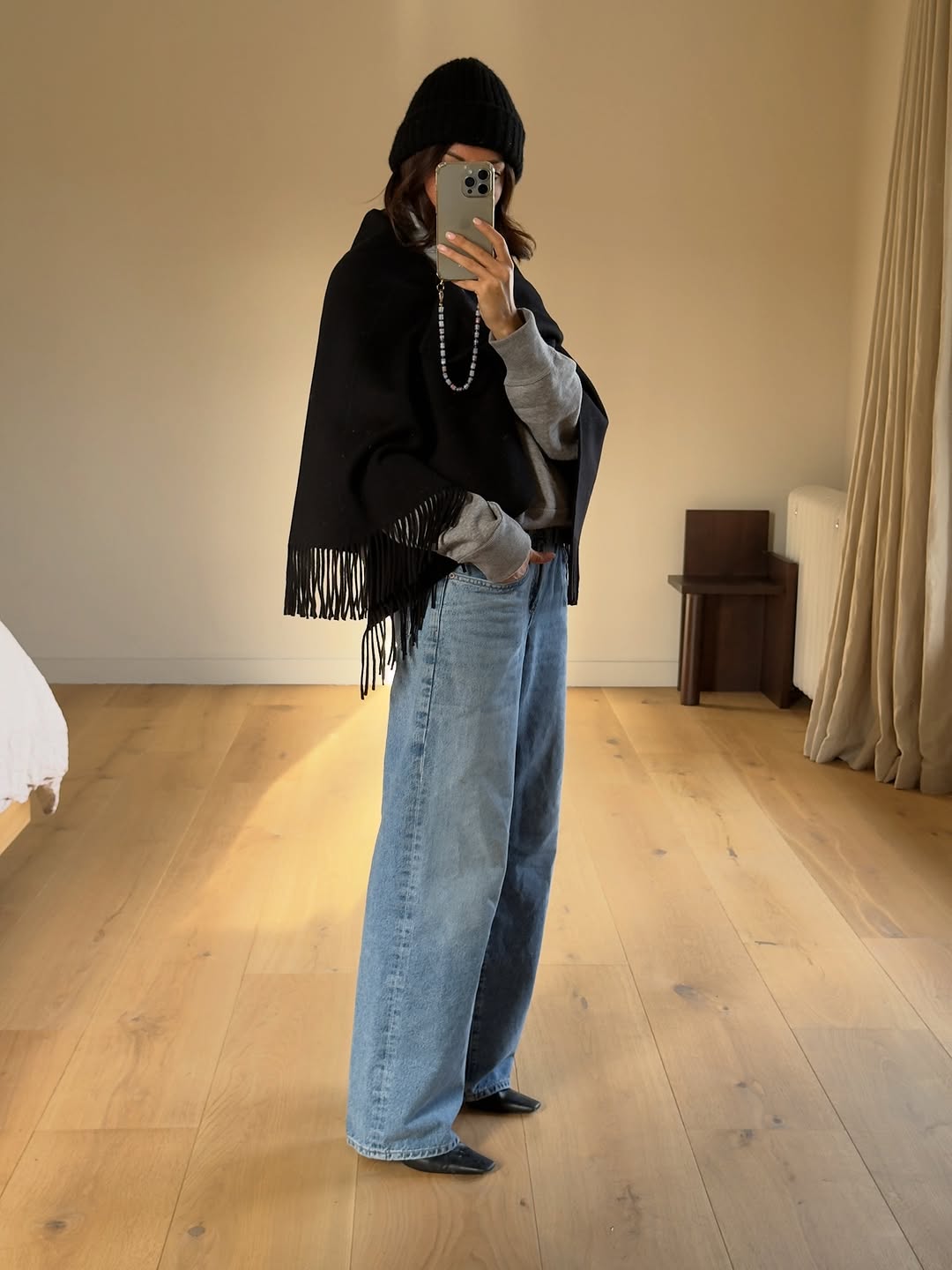 woman wearing denim outfit 2026