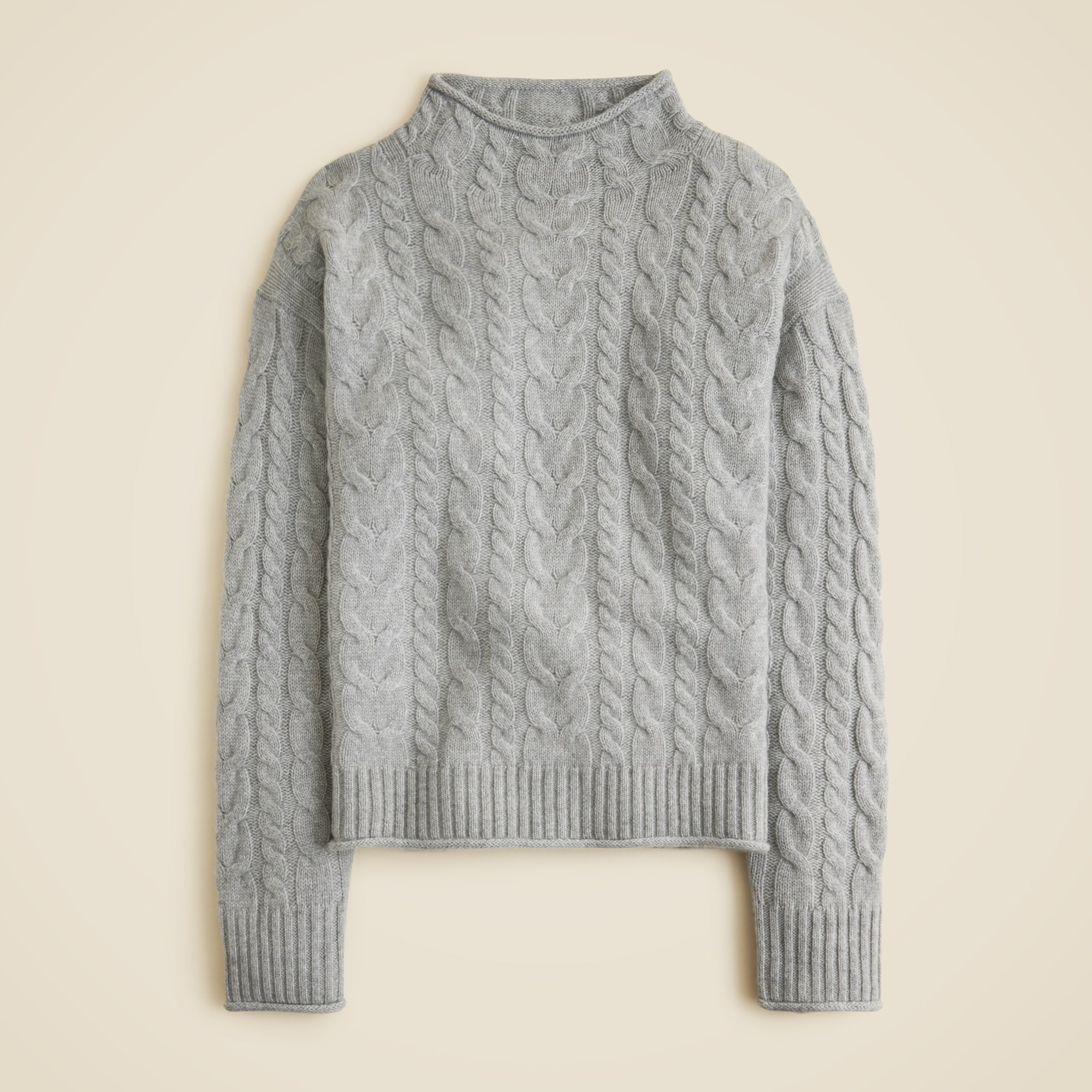 Cashmere Cable-Knit 2025 Rollneck&amp;trade; Sweater