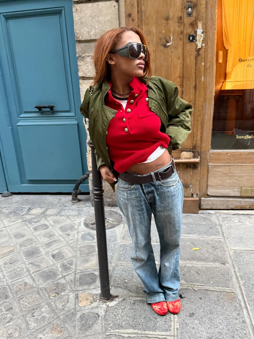 woman wearing denim outfit 2026