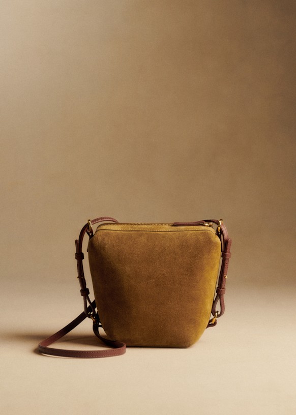 Lou Bag - Multi Taupe - Split Cowhide Leather - S&amp;eacute;zane