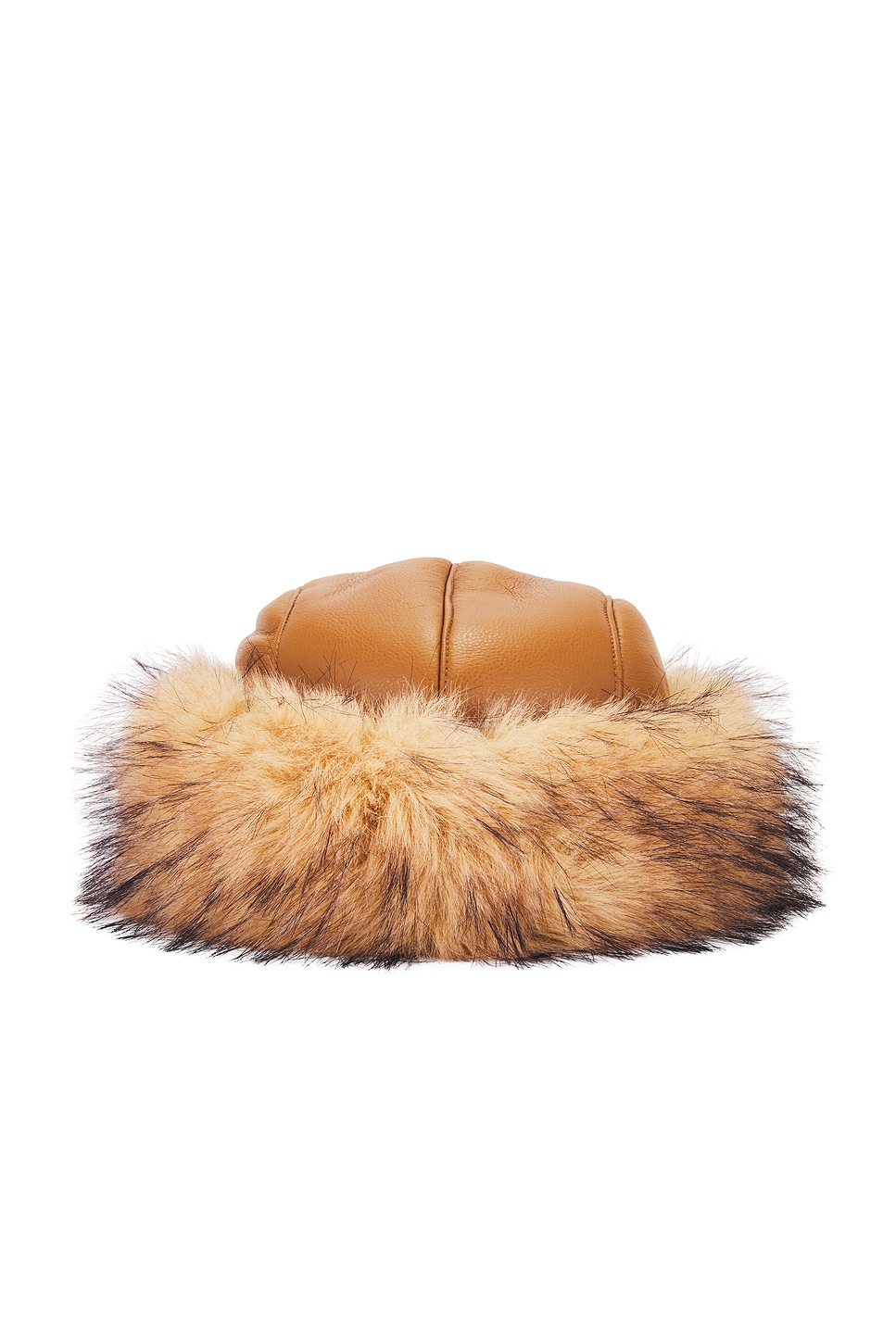 Faux Shearling Roller Hat