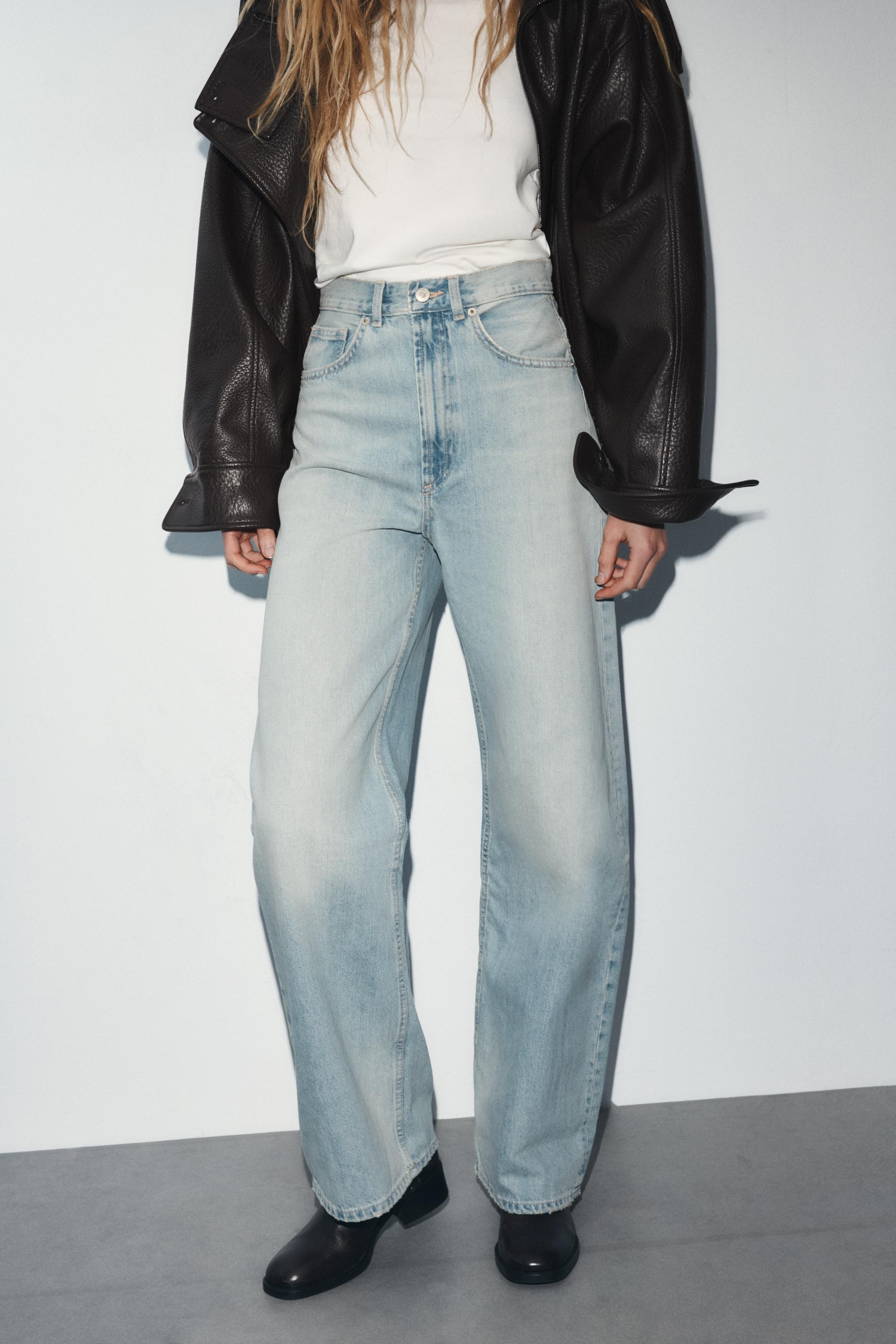 Trf Extra Wide Leg High-Waist Jeans