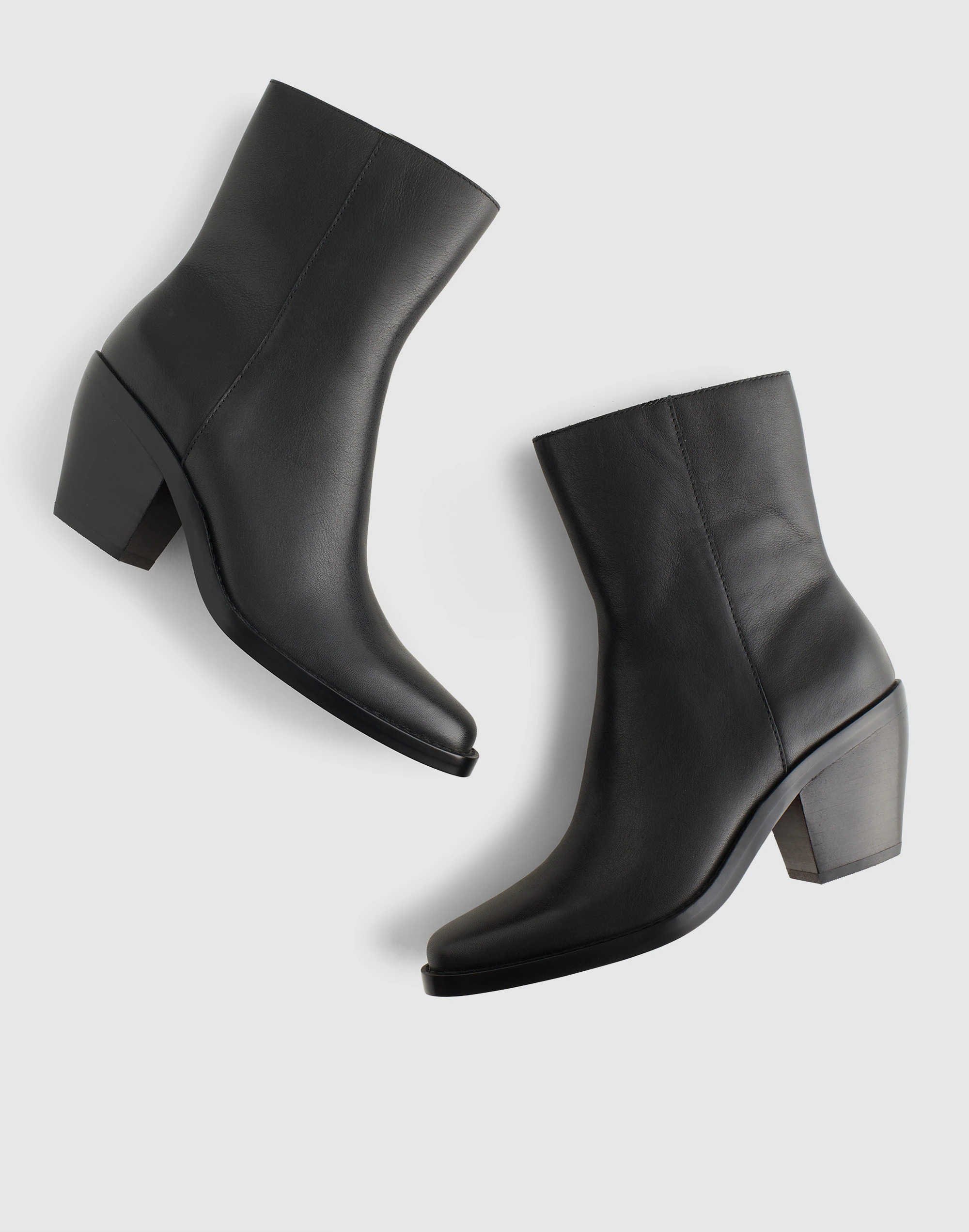 The Idris Side-Zip Ankle Boot