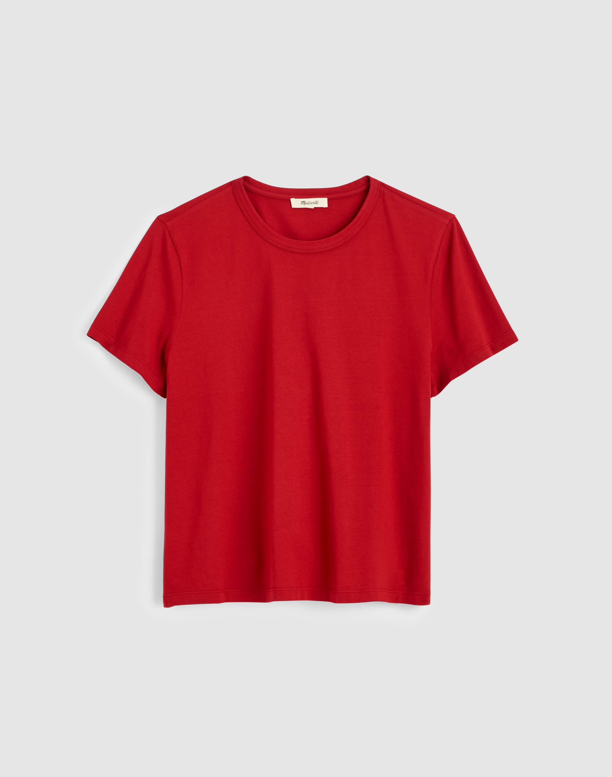 The Perfect Crewneck Tee in Allday Jersey