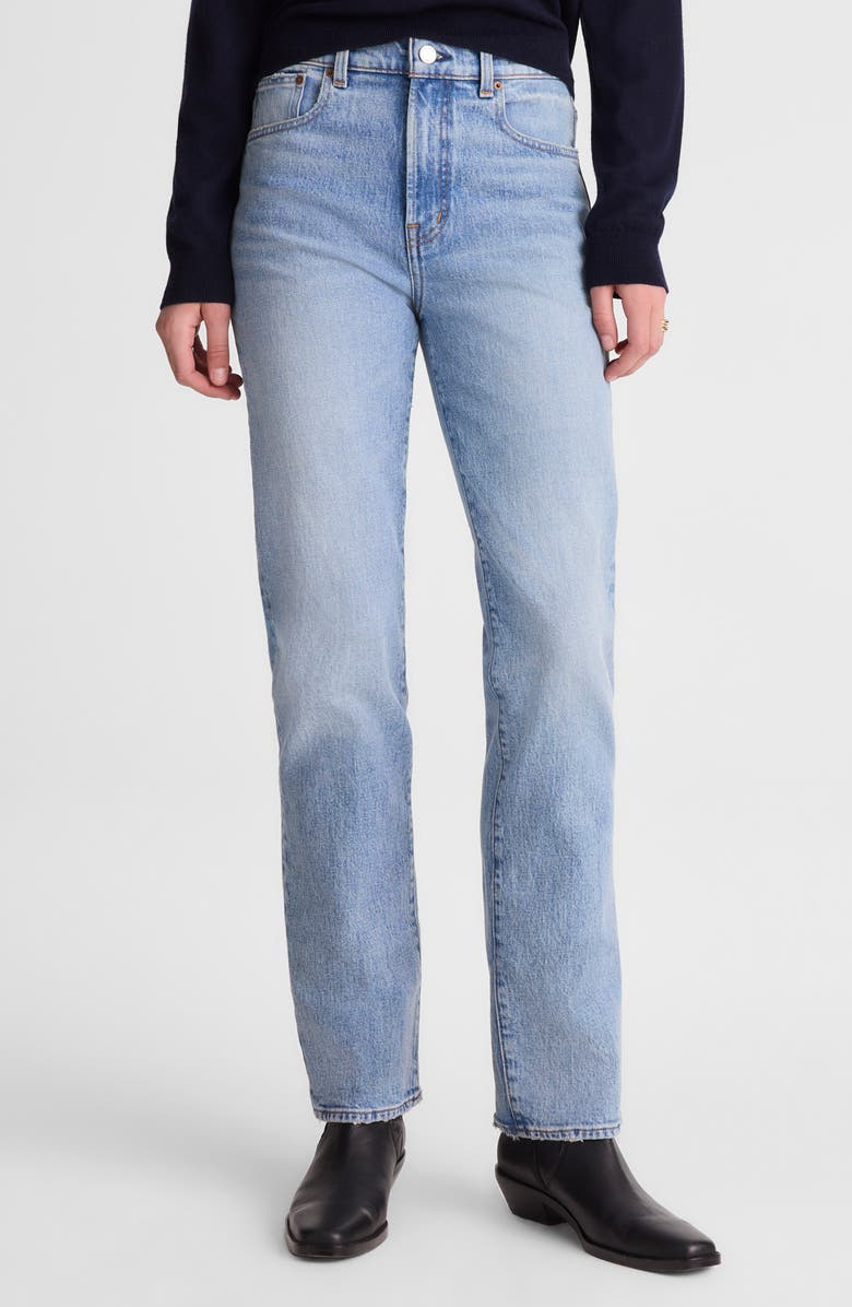Longline Straight Leg Jeans