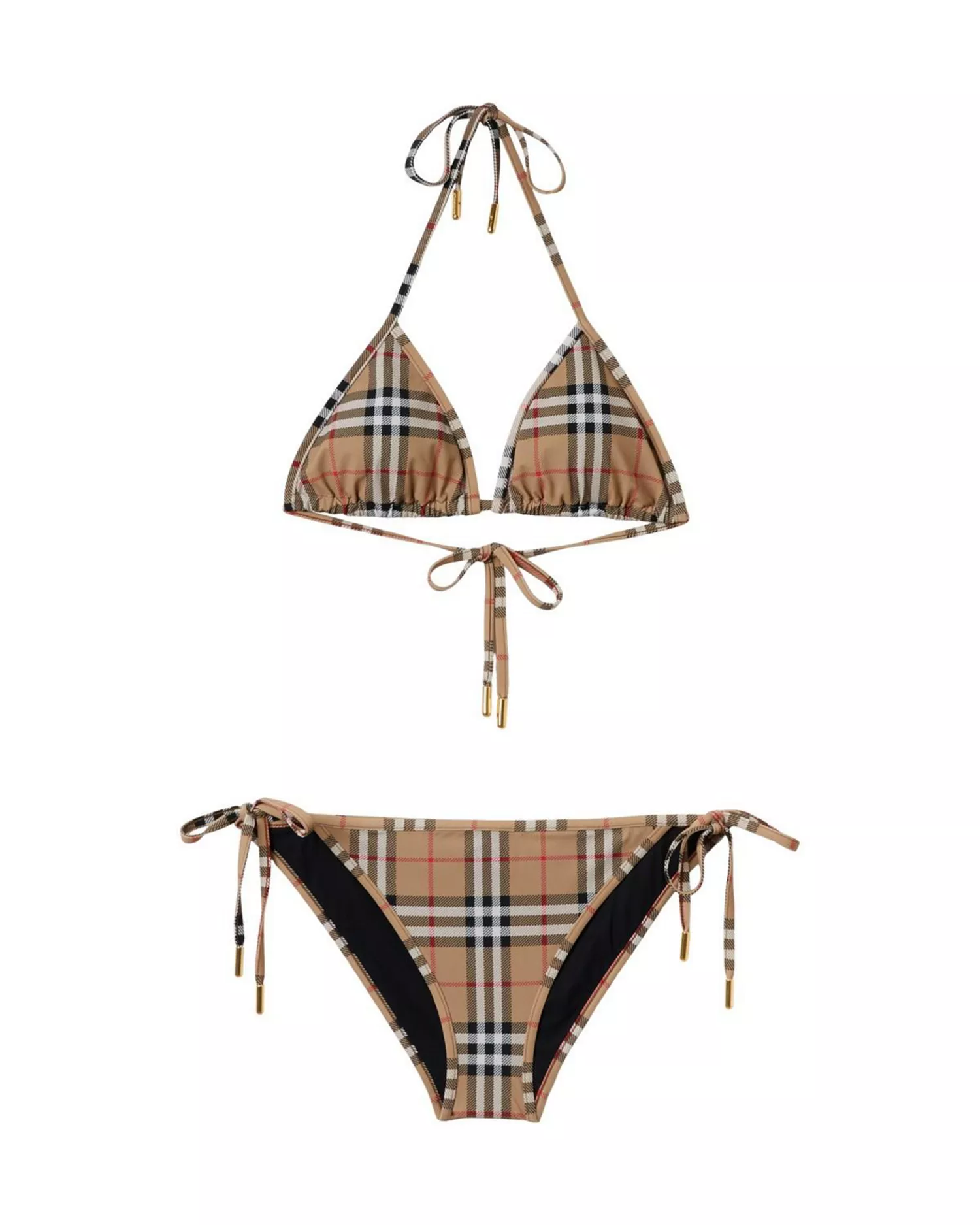 Check Triangle Bikini