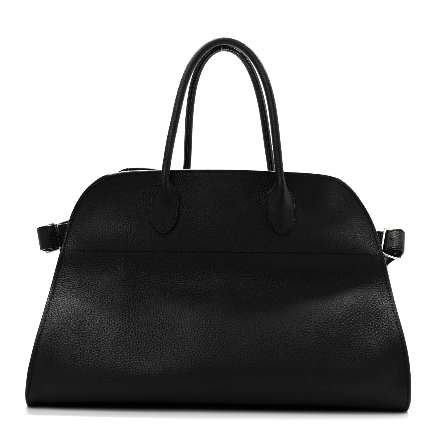 The Row Matte Grained Calfskin Soft Margaux 15 Black