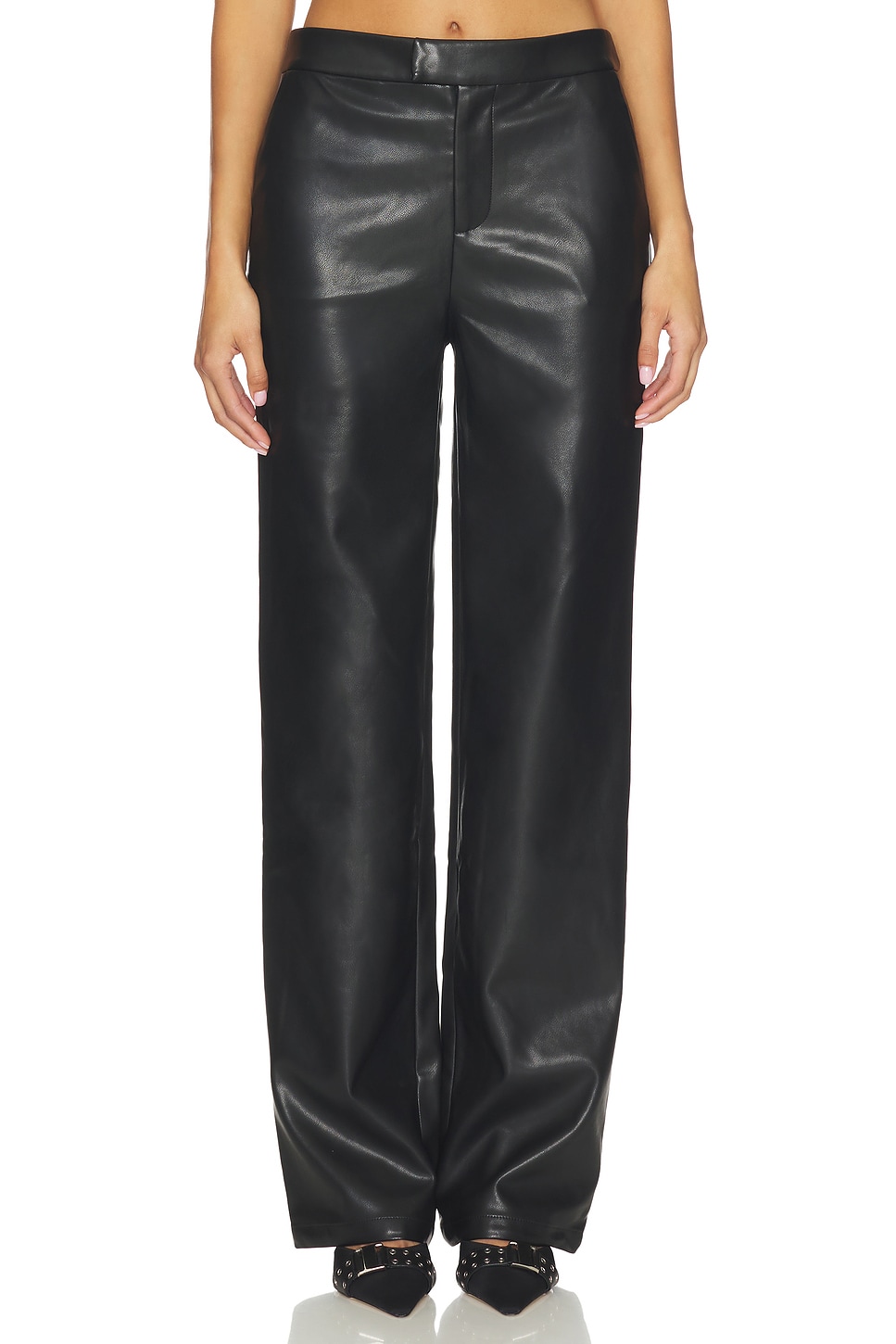 X Emma Leger Greta Faux Leather Pants