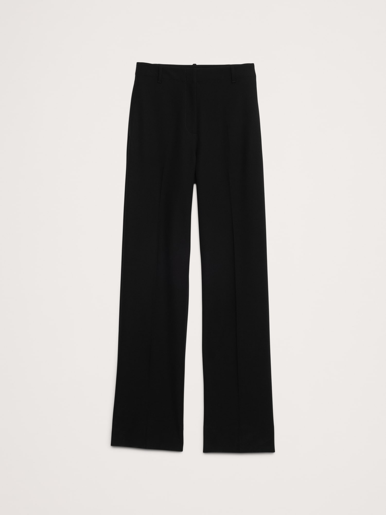 High-Rise Modern Straight City Stretch Pant