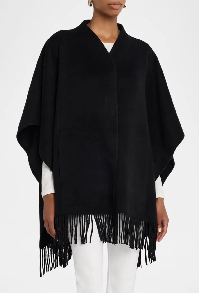Lafayatte 148 Double-Face Fringe Cape