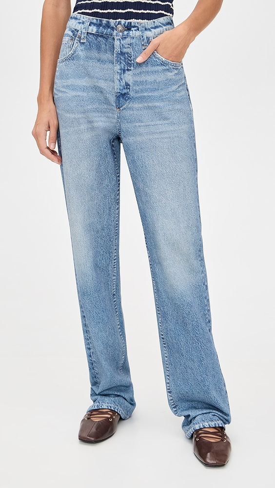 Rag &amp;amp; Bone Miramar Terry Shea Straight Pants