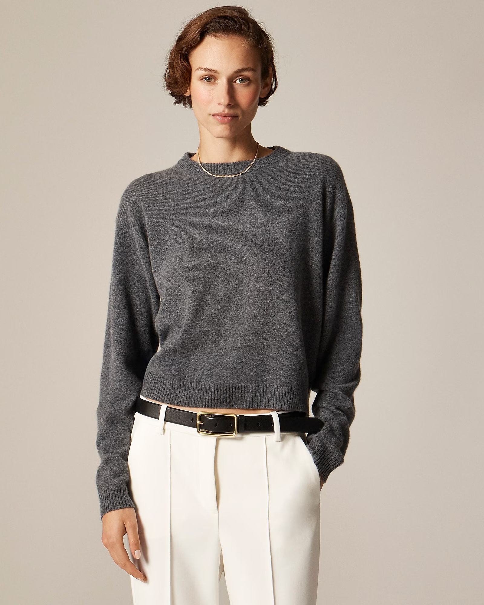 J.Crew, Perfect Cashmere Crewneck Sweater
