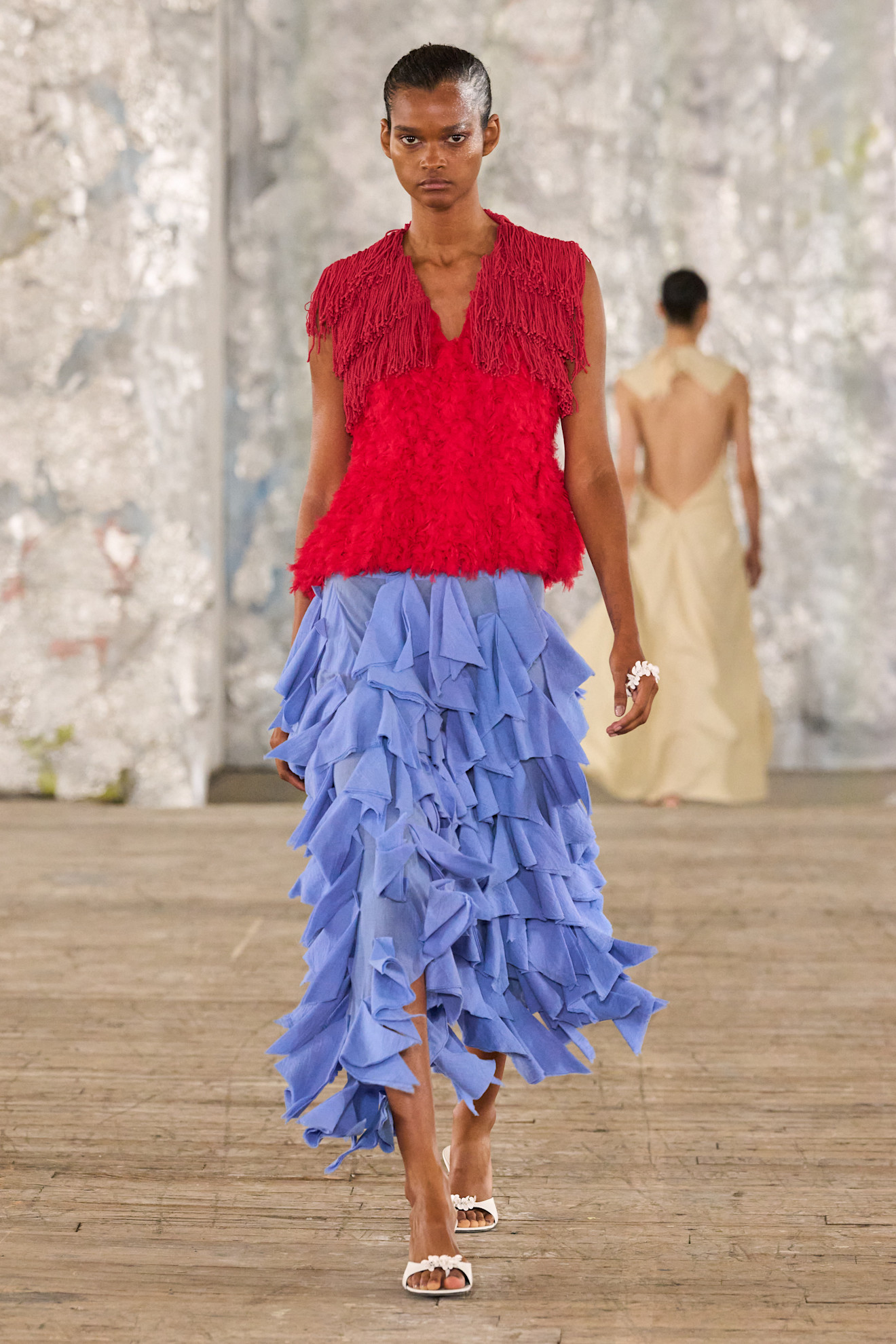 Clashing colors on the spring/summer 2026 runway